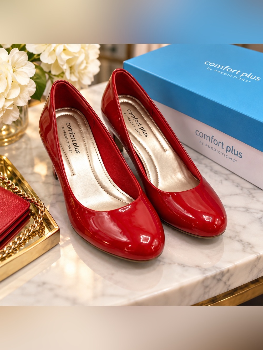 Comfort Plus by Predictions Red Flats